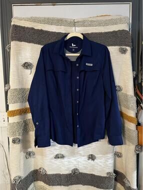 Field & Stream Women's Long Sleeve Fishing Shirt | Size Large | Good Condition